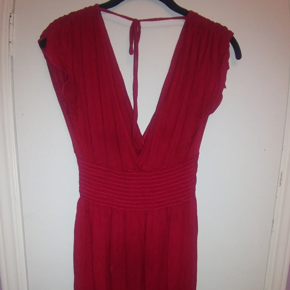 Red dress